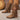 BROWN FRINGE COWBOY BOOTS WITH MAN MADE MATERIALS