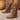 BROWN FRINGE COWBOY BOOTS WITH MAN MADE MATERIALS