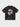 BROWN GRAPHIC PRINT UNISEX TEE SHIRT WITH MASKED HEAD DESIGN