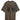 BROWN GRAPHIC T-SHIRT WITH ROUND NECK AND SHORT SLEEVE CASUAL COTTON - S - Sweetheart Supplies