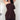 BROWN HALTER NECK DRESS WITH CHIC HALTER NECKLINE