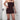 BROWN HALTER NECK DRESS WITH CHIC HALTER NECKLINE