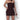 BROWN HALTER NECK DRESS WITH CHIC HALTER NECKLINE