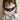 BROWN HEART-SHAPED BELT ACCESSORY