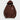 BROWN HOODED SWEATSHIRT COMFORTABLE COTTON BLEND HOODIE