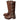 BROWN KNEE-HIGH BUCKLE BOOTS FOR WOMEN