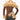 BROWN KNIT TOP FAUX FUR TRIM RIBBED CONSTRUCTION