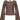 BROWN KNITTED SWEATER WITH BELL SLEEVES - LOOSE FIT DESIGN