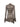 BROWN LACE DRESS WITH BELL SLEEVES - SLIM FIT CASUAL STREET STYLE