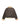 BROWN LEATHER AVIATOR JACKET WITH SOFT LAMBSWOOL LINING