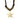 BROWN LEATHER FAIRY GRUNGE STAR NECKLACE WITH METAL PENDANT