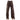 BROWN LEOPARD PRINT WIDE-LEG JEANS FOR WOMEN