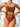 BROWN LINGERIE SET ZEBRA PRINT