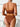 BROWN LINGERIE SET ZEBRA PRINT