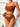 BROWN LINGERIE SET ZEBRA PRINT