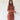 BROWN MARBLE-PATTERNED LONG SLEEVE BODYCON DRESS