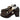 BROWN PATENT LEATHER MARY JANE HEELS FOR WOMEN