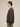 BROWN PATTERNED CARDIGAN HAND EMBROIDERED LUXURY STREETWEAR
