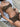 BROWN POLKA DOT BIKINI SUBTLE FABRIC TEXTURE