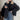 BROWN QUILTED JACKET WITH FAUX FUR COLLAR