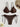 BROWN RIBBED BIKINI SET FABRIC TEXTURE SWIMWEAR