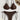 BROWN RIBBED BIKINI SET FABRIC TEXTURE SWIMWEAR