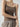 BROWN RIBBED TANK TOP - VINTAGE CUTE SLIM FIT ROUND NECK