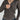 BROWN RIBBED ZIP-UP HOODIE FOR VERSATILE PREPPY STYLES