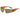 BROWN SHIELD VISOR SUNGLASSES Y2K-INSPIRED RECTANGLE