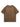 BROWN SHORT SLEEVE T-SHIRT WITH SPINE AND WING DESIGN - TRENDY CASUAL SHORT