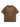 BROWN SHORT SLEEVE T-SHIRT WITH SPINE AND WING DESIGN - TRENDY CASUAL SHORT