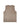 BROWN SLEEVELESS JERSEY PULLOVER WITH GRAPHIC AND ROUND COLLAR