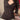 BROWN SLIM FIT V-NECK TOP FOR Y2K FASHION ENTHUSIASTS