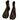 BROWN SPLIT TOE ANKLE BOOTS IN VEGAN LEATHER