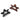 BROWN STAR HAIR CLIP STYLE STAR