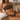 BROWN STRAPLESS BIKINI ELEGANT OFF-THE-SHOULDER COLLAR