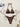 BROWN STRING BIKINI SERENITY SOLID COLOR