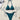 BROWN STRING BIKINI SERENITY SOLID COLOR