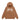 BROWN TERRY CLOTH HOODIE WITH WHITE LETTERING FROM SWEETHEART SUPPLIES