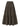 BROWN TIERED MAXI SKIRT Y2K COTTON BLEND