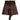 BROWN TIERED MINI SKIRT WITH VINTAGE LACE FOR A FEMININE TOUCH