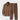 BROWN WAFFLE-KNIT LOUNGE SET FOR CHILLY DAYS