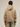 BROWN ZIP-UP HOODIE WITH GRAPHICS HANDMADE OVERSIZED DESIGN - Sweetheart Supplies