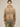 BROWN ZIP-UP HOODIE WITH GRAPHICS HANDMADE OVERSIZED DESIGN - XL - Sweetheart Supplies