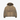 BROWN ZIP-UP HOODIE WITH GRAPHICS HANDMADE OVERSIZED DESIGN
