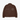 BROWN ZIP-UP JACKET WITH WASHED CANVAS OVERSIZED FIT
