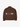BROWN ZIP-UP JACKET WITH WASHED CANVAS OVERSIZED FIT