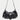 BUCKLED SHOULDER BAG BLACK KRYEON Y2K GOTHIC