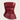 BURGUNDY FAUX LEATHER TOP MODERN MINIMALISM
