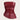 BURGUNDY FAUX LEATHER TOP MODERN MINIMALISM